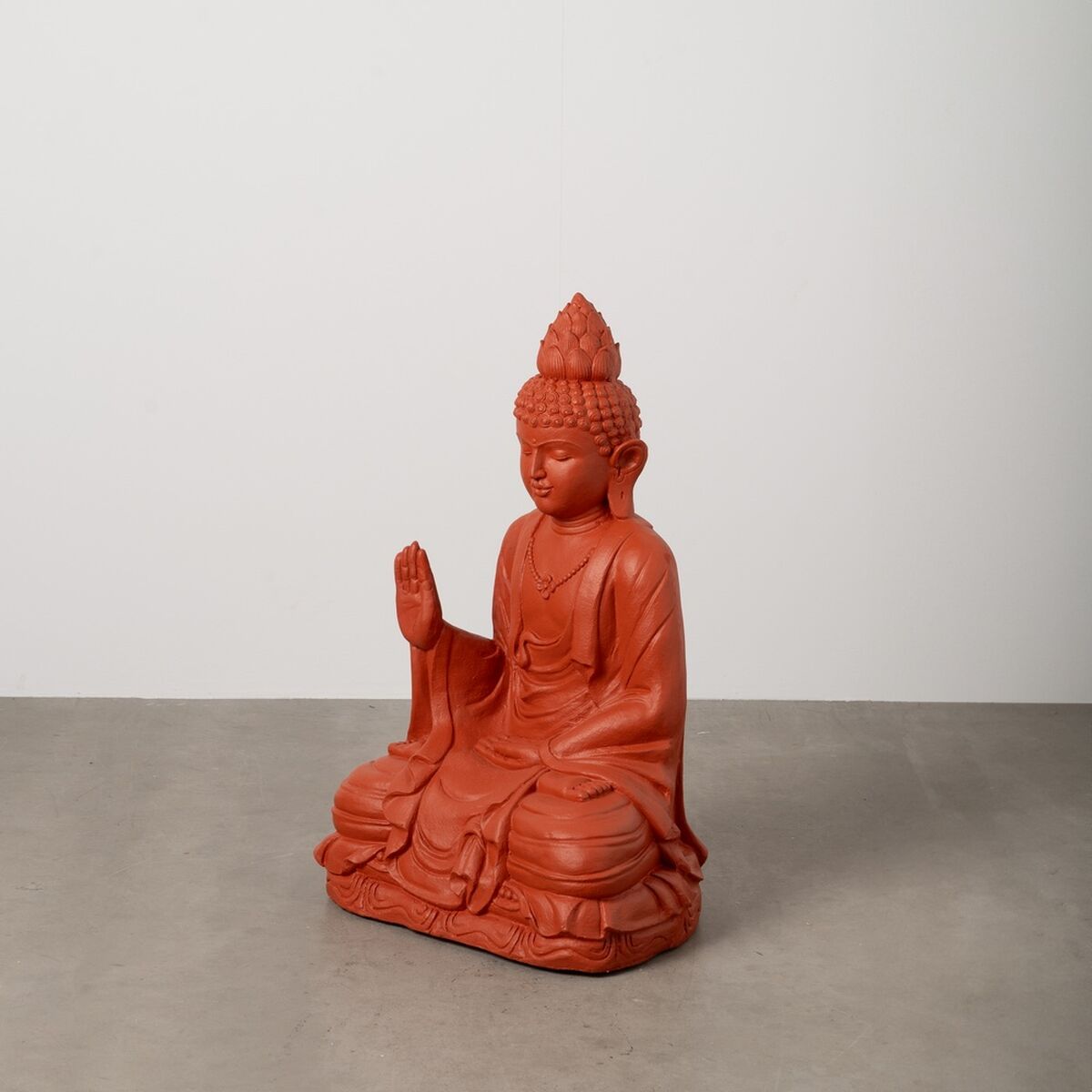 Statua Decorativa Terracotta Buddha 56 x 42 x 88 cm